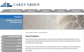 Carey Pensions website