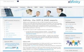 Xafinity website