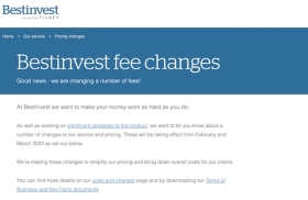 Bestinvest is overhauling fees