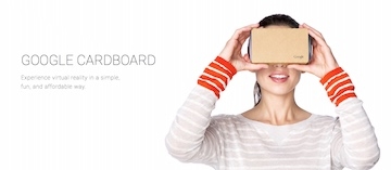 Google Cardboard website