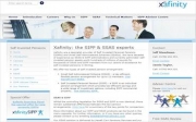 The Xafinity website