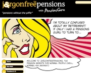 JargonFree pensions website