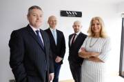 L-R: Michael Galway, director, SSAS Solutions; Nathan Imlach, chief finance officer, Mattioli Woods; Murray Smith, group managing director, Mattioli Woods and Allison Chambers, director, SSAS Solutions  