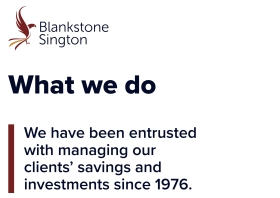 Blankstone Sington website