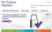 The Pensions Regulator website