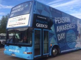 Pension Awareness Day: Double decker bus tours UK