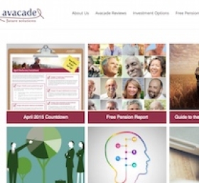 Avacade website in 2015