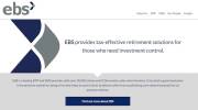EBS Pensions website