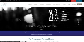 Hartley Pensions&#039; website